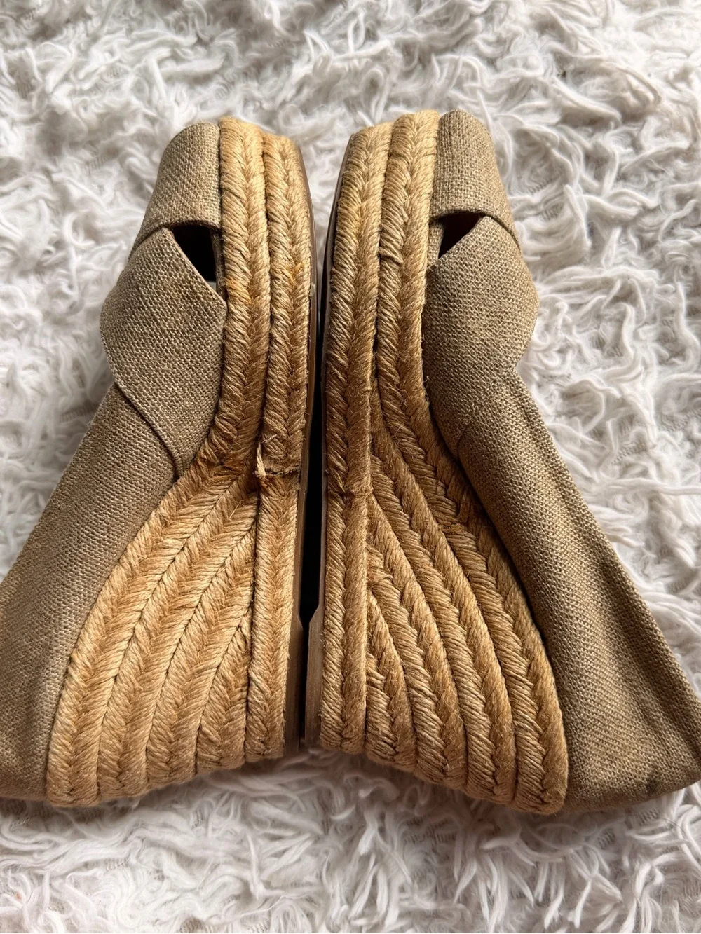 Tory Burch tan gold